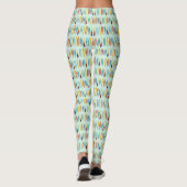 Vintage Longboards Leggings (Rückseite)