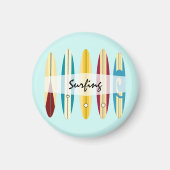 Vintage Longboards Magnet (Vorne)