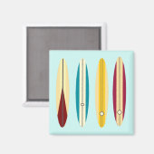 Vintage Longboards Magnet (Vorderseite/Rückseite)