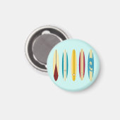 Vintage Longboards Magnet (Vorderseite/Rückseite)