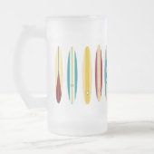 Vintage Longboards Mattglas Bierglas (Links)