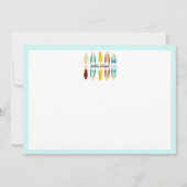 Vintage Longboards Mitteilungskarte (Vorderseite)