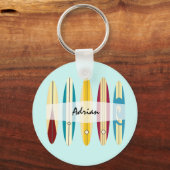 Vintage Longboards Schlüsselanhänger (Vorderseite)