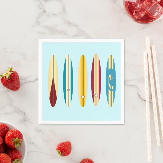 Vintage Longboards Serviette (Beispiel)