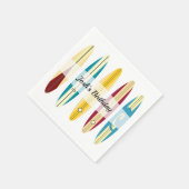 Vintage Longboards Serviette (Ecke)