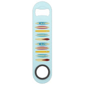 Vintage Longboards Speed Flaschenöffner (Vorderseite)