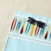 Vintage Longboards Strandtuch (Beispiel)