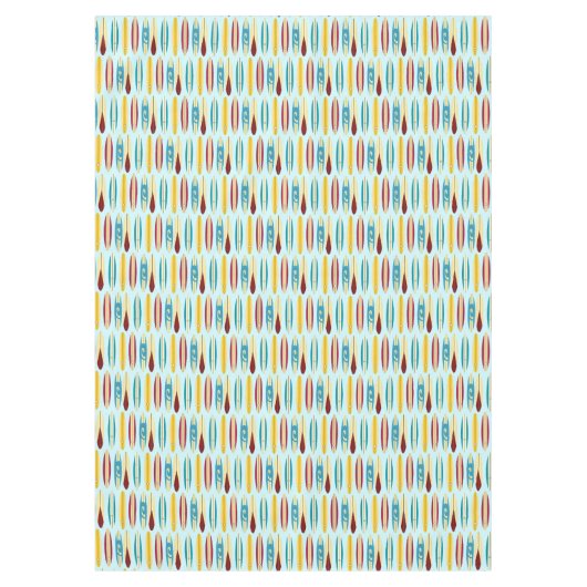 Vintage Longboards Tischdecke (Vorderseite)