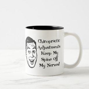 Vintage-Look Chiro Anzeige 2 Tasse