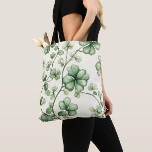 VINTAGE-LOOK IRISCH KELTISCHE KLEEBLÄTTER TASCHE