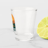 Vintage Los Angeles California Retro Hollywood  Schnapsglas (Rechts)