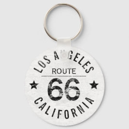Vintage Los Angeles California Route 66 Schlüsselanhänger
