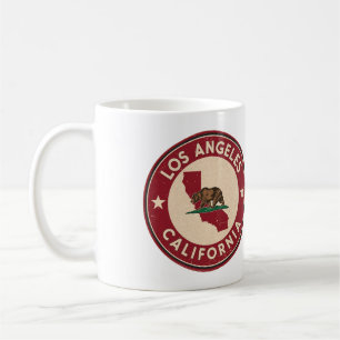 Vintage Los Angeles, Kalifornien Geschenke Kaffeetasse