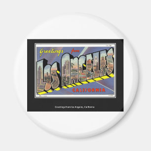 Vintage Los Angeles Kalifornien Vintage Magnet