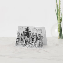 Vintage Louis-Weihnachtskatzen