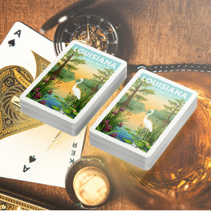 Vintage Louisiana Spielkarten