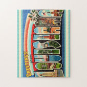 Vintage LouisianaPostcard 11x14 Puzzle (Vertikal)