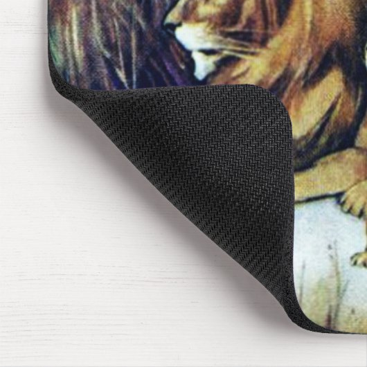 Vintage Löwen Mousepad (Ecke)