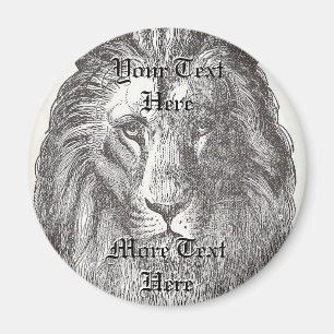 Vintage Löwenmagnet Magnet