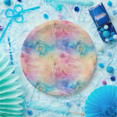 Vintage Löwenzahn abstraktes Muster (7) Pappteller (Party)