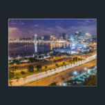 Vintage Luanda Angola Hauptstadt Afrika Stadt Postkarte<br><div class="desc">Vintag,  Retro,  Reisen,  modern,  Aquarell,  Classic,  Afrika,  Luanda,  Angola,  Hauptstadt,  Stadt, </div>