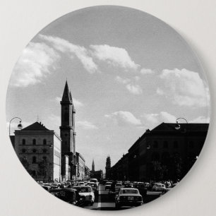 Vintage Ludwigstraße 1970 Button