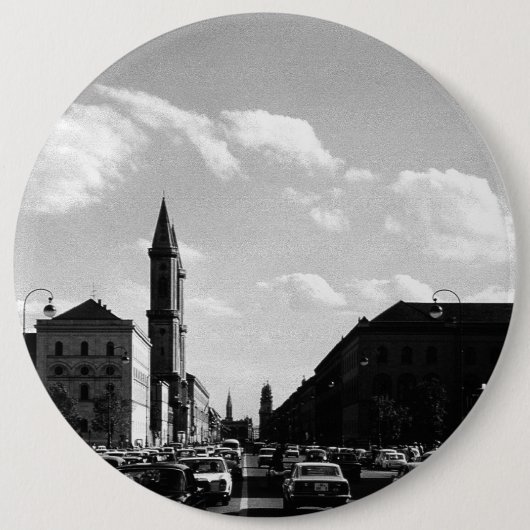 Vintage Ludwigstraße 1970 Button (Vorderseite)
