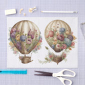 Vintage Luftballons für Luftblasen 3 Seidenpapier (Handwerk)