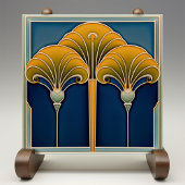 Vintage Lüftermotif-Keramik Fliese