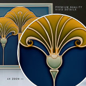 Vintage Lüftermotif-Keramik Fliese