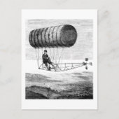 Vintage Luftfahrt / Ballon Blimp starr Postkarte (Vorderseite)