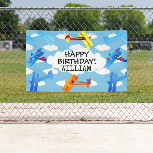 Vintage Luftfahrt Banner (Insitu)