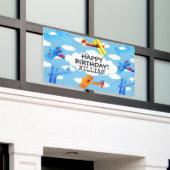 Vintage Luftfahrt Banner (Äußeres Gebäude)