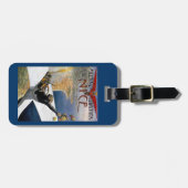 Vintage Luftfahrt-Geschichte 1910 des Fluges Gepäckanhänger (Vorderseite horizontal)