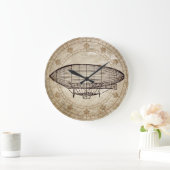 Vintage Luftfahrt Große Wanduhr (Zuhause)