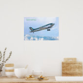 Vintage Luftfahrzeuge für Plakat (Küche)