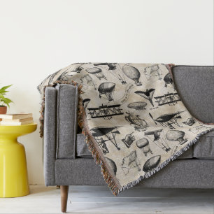 Vintage Luftfahrzeugkennung913 Decke