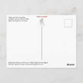 Vintage Luftfotografie Postkarte (Rückseite)