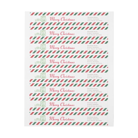 Vintage Luftpost (Bogen)