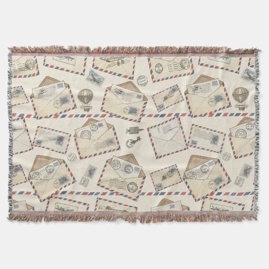 Vintage Luftpost-Abenteuer (3) Decke (Vorderseite)