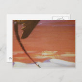 Vintage Luftpostkarte Postkarte (Vorne/Hinten)