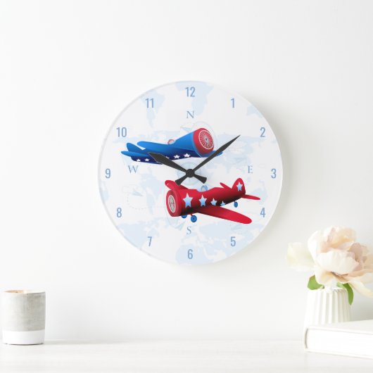 Vintage Luftwaffe Große Wanduhr (Zuhause)