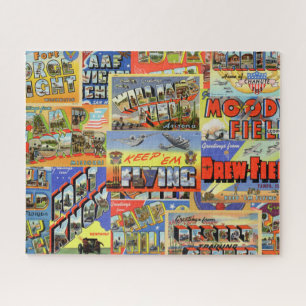 Vintage Luftwaffenkorps der Postcard - Weltkrieg I Puzzle