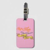 Vintage Luggage Tag – Since 1997 Gepäckanhänger (Vorderseite Vertikal)