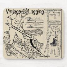 "Vintage Lumberjack-Tools"