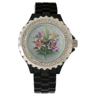 Vintage Luminous Lily Women's Watch Armbanduhr
