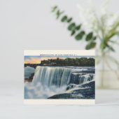Vintage Luna Island Niagara Falls Post Card Postkarte (Stehend Vorderseite)