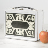 Vintage Lunchbox für das Design von Erdpapier (Beispiel)