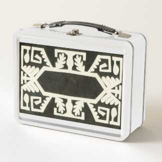 Vintage Lunchbox für das Design von Erdpapier