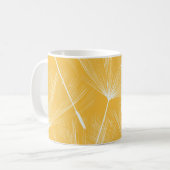 Vintage Lüster: Nahtloses Muster Kaffeetasse (Vorderseite Links)